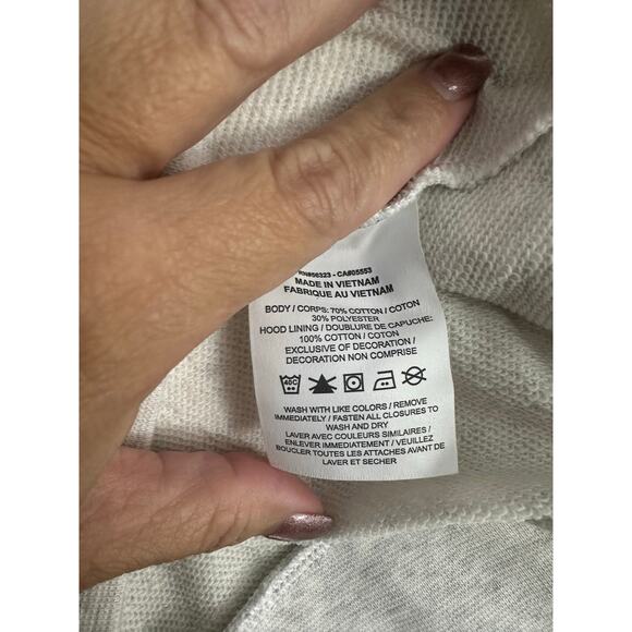 NWT Nike Zip Front Gray Hoodie Sweatshirt Jacket 2X - Picture 7 of 8